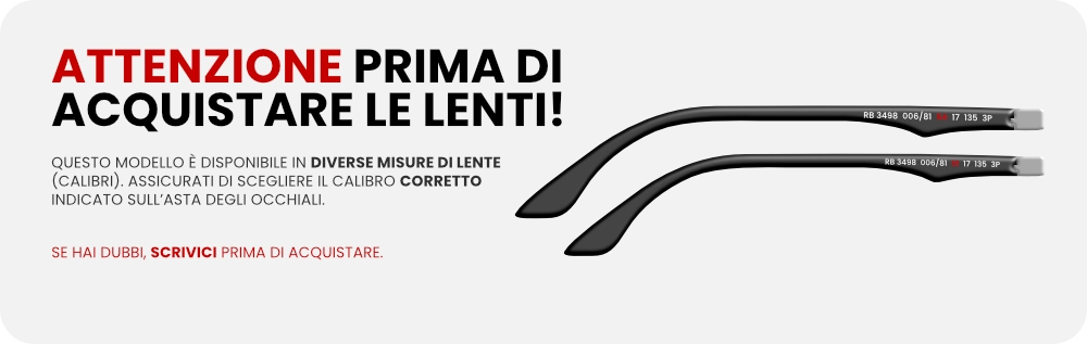 Identificar lente Ray-Ban 3498