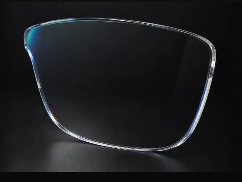 Lente graduata tagliata per una montatura Ray-Ban