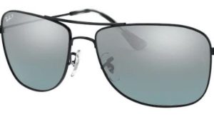 Lenti originali Ray-Ban RB3543, colore 5L · Grigio specchio chromance polarizzato · plastica