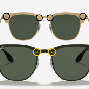 Kit di montaggio: Ray-Ban 3576N kit di montaggio
