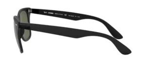 Aste originali Ray-Ban RB4195 Wayfarer, colore 601S · Nero opaco