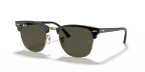 Aste originali Ray-Ban RB3016 Clubmaster, colore W0365 · Nero