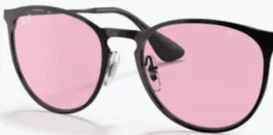 Lenti originali Ray-Ban RB3539 Erika Metal, colore Q3 · Photochromatic rosa sfumato blu · plastica