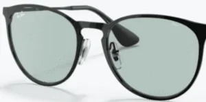Lenti originali Ray-Ban RB3539 Erika Metal, colore Q5 · Photochromatic verde sfumato blu · plastica