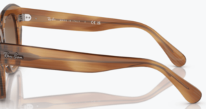 Aste originali Ray-Ban RB2186 State Street, colore 1403 · Striato marrone