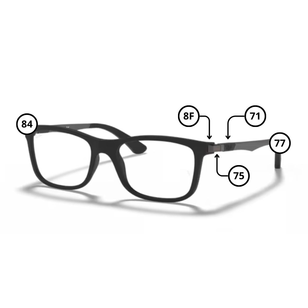 Pezzi di Ricambio Ray-Ban Junior 1549 Originali
