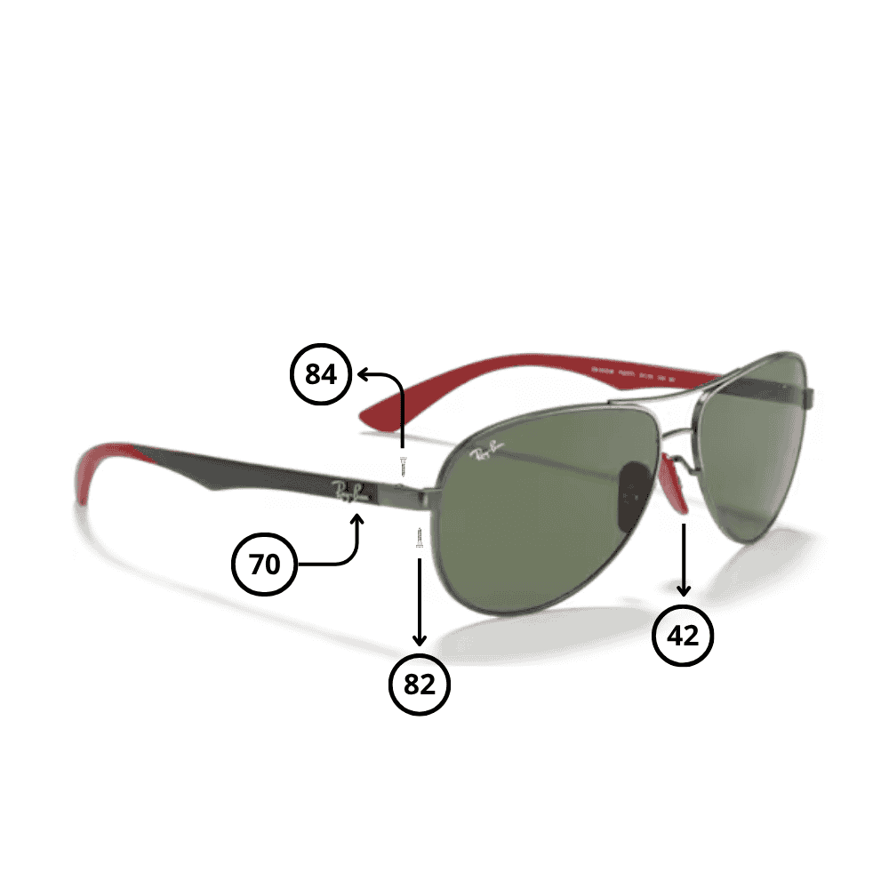 Pezzi di Ricambio Ray-Ban 8313M Originali