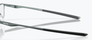 Aste originali Oakley OO3218 Socket 5.5, colore 12 · Scuro argento opaco/blu colorshift
