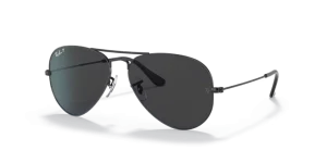 Ray-Ban 3025 AVIATOR LARGE METAL, colore 002/48 nero