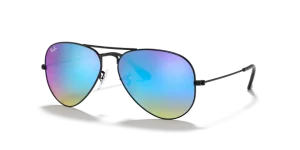 Ray-Ban 3025 AVIATOR LARGE METAL, colore 002/4o nero