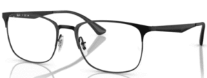 Ray-Ban RX6421, colore 2904 · Nero opaco su nero