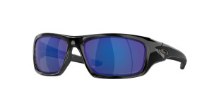 Lenti originali Oakley OO9236 Valve, colore DEEP · Blue Iridium polarizzato