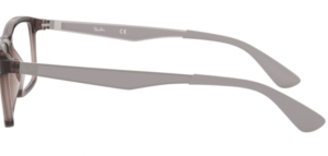Aste originali Ray-Ban RB7055 vista, colore 5813 · Trasparent marrone