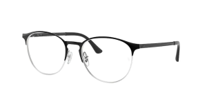 Ray-Ban RX6375, colore 2861 · Nero su argento