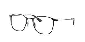 Ray-Ban RX6466, colore 2904 · Nero opaco su nero