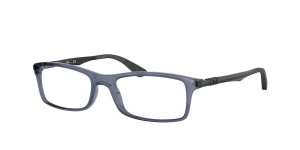 Ray-Ban RX7017, colore 8122 · Trasparent blu