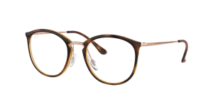 Ray-Ban RX7140, colore 5687 · Striato avana