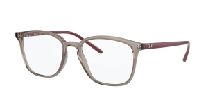 Ray-Ban RX7185, colore 8083 · Trasparente grigio
