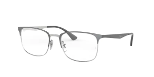 Ray-Ban RX6421, colore 3004 · Grigio su argento