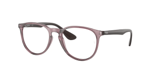 Ray-Ban RX7046 ERIKA, colore 8139 · Trasparente viola