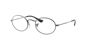 Ray-Ban RX3547V OVAL, colore 2502 · Gunmetal