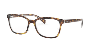 Ray-Ban RX5362, colore 5082 · Avana su trasparente