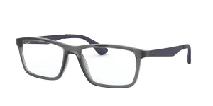 Ray-Ban RX7056, colore 5814 · Trasparente grigio