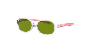 Ray-Ban RJ9187S, colore 7082/2 trasparente viola chiaro
