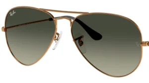 Lenti originali Ray-Ban RB3025 Aviator Large Metal, colore 71 · Grigio blu sfumato
