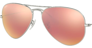 Lenti originali Ray-Ban RB3025 Aviator Large Metal, colore Z2 · Rame flash specchio