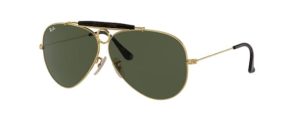 Aste originali Ray-Ban RB3138 Shooter, colore W3401 · Oro