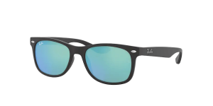 Ray-Ban RJ9052S JUNIOR NEW WAYFARER, colore 100s55 nero opaco