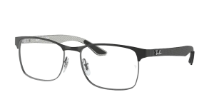 Ray-Ban RX8416, colore 2916 · Nero opaco su gunmetal