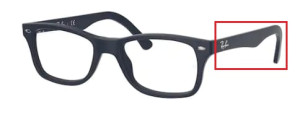Aste originali Ray-Ban RB5228 vista, colore 5583 · Sand blu