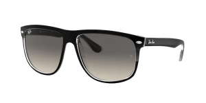 Ray-Ban RB4147 BOYFRIEND, colore 603971 nero su trasparente