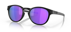 Occhiali da sole Oakley LATCH 9265, colore 926555 · Black matte with Prizm Violet lenses