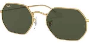 Lenti originali Ray-Ban RB3556 Octagonal, colore 31 · Verde