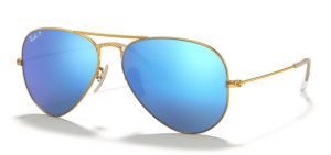 Ray-Ban 3025 AVIATOR LARGE METAL, colore 112/4l opaco arista