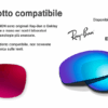Lenti Ray-Ban 4165 Justin compatibili