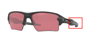 Aste originali Oakley OO9188 Flak 2.0 Xl, colore 9188 · B2 steel