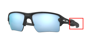 Aste originali Oakley OO9188 Flak 2.0 Xl, colore 9188 · G3 nero opaco camo
