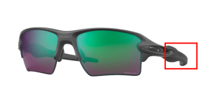 Aste originali Oakley OO9188 Flak 2.0 Xl, colore 9188 · F3 steel
