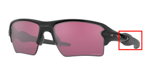 Aste originali Oakley OO9188 Flak 2.0 Xl, colore 9188 · B5 nero opaco