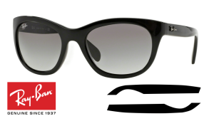 Aste originali Ray-Ban RB4216, colore 601 · Nero