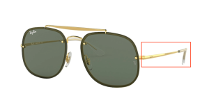 Aste originali Ray-Ban RB3583, colore 9050 · Oro