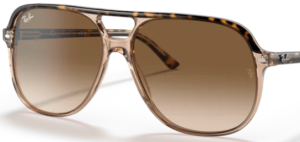 Lenti originali Ray-Ban RB2198 Bill, colore 51 · Marrone chiaro sfumato