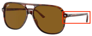 Lenti originali Ray-Ban RB2198 Bill, colore 33 · Marrone