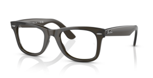 Ray-Ban RX4340V WAYFARER EASE, colore 8224 · Trasparente oliva verde