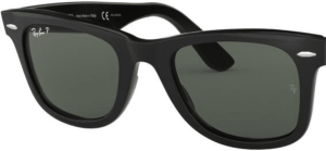 Lenti originali Ray-Ban RB2140 Wayfarer, colore 58 · Verde polarizzato