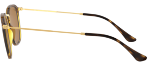 Aste originali Ray-Ban RB2448N, colore 710 · Avana chiaro